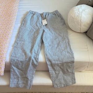 Quince linen pants SIZE M
